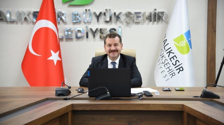 Başkan Yılmaz gençlerle video konferansta buluştu