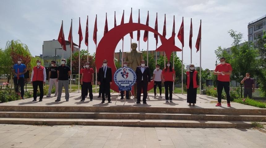 Kahta&rsquo;da 19 Mayıs kutlamaları