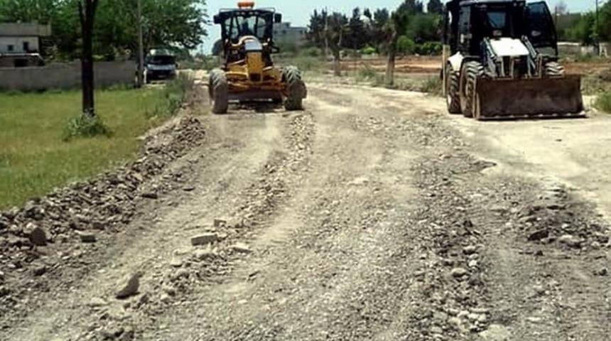 Asfalt &ccedil;alışmalarına başlandı