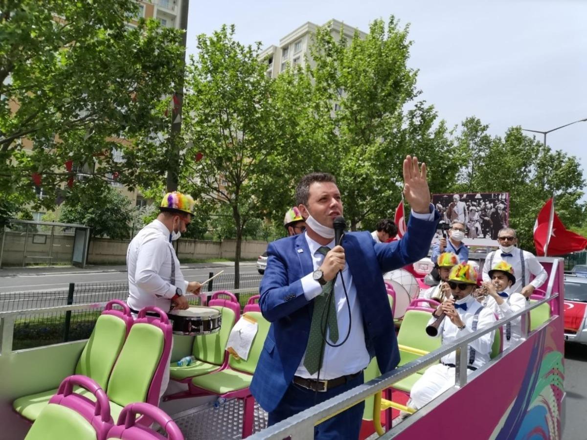 19 Mayıs &Ccedil;orlu&rsquo;da renkli g&ouml;r&uuml;nt&uuml;lere sahne oldu