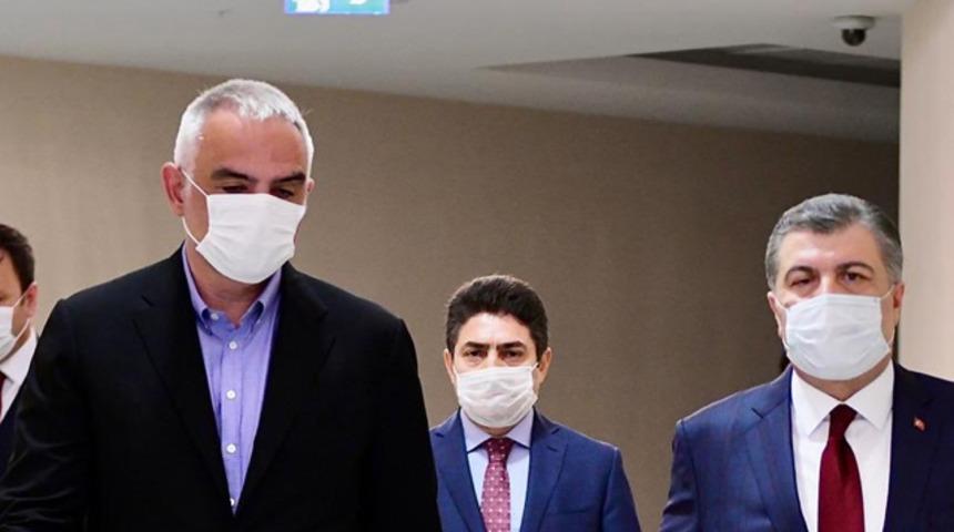 Bakan Koca ve Bakan Ersoy normalleşme sürecini görüştü