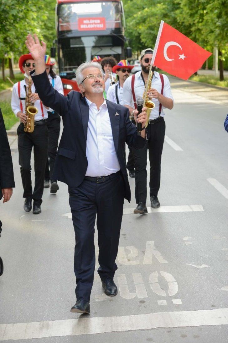 Nilüfer’de bayram sevinci balkonlara taştı G5