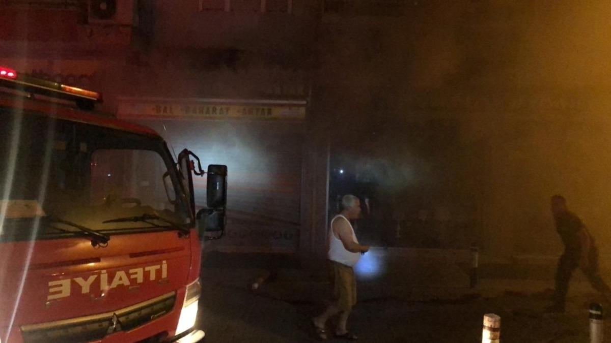 Aydın&rsquo;da iş yeri yangını