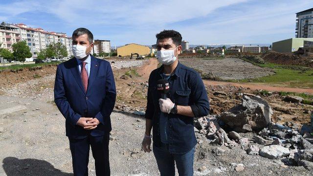 Başkan Asya, ‘Millet Bahçesi’ projesini anlattı