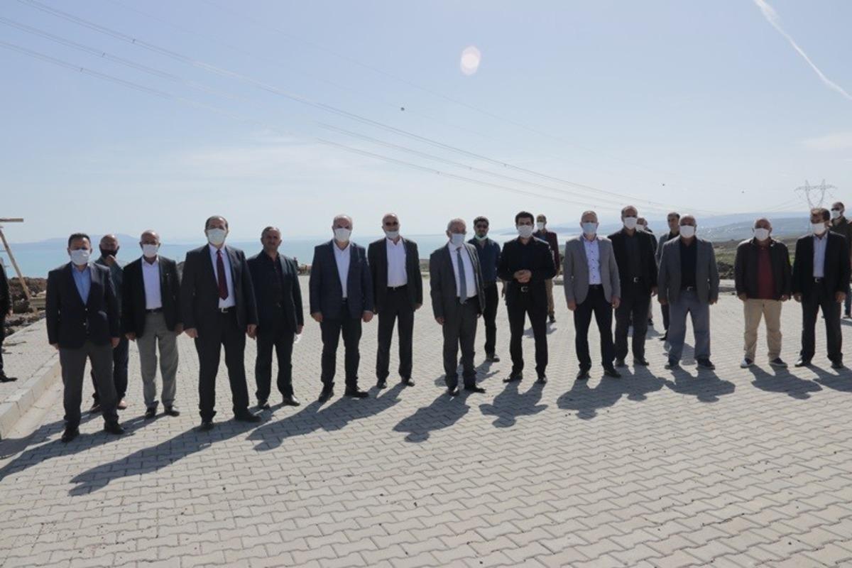 Erciş Organize Sanayi B&ouml;lgesinde hummalı &ccedil;alışma