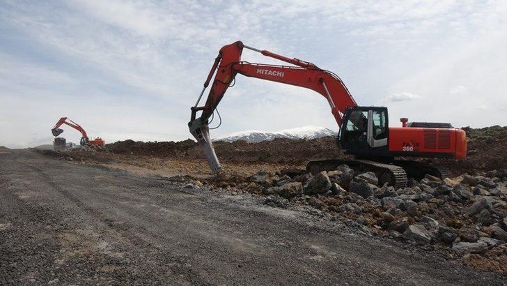 Erciş Organize Sanayi Bölgesinde hummalı çalışma G3