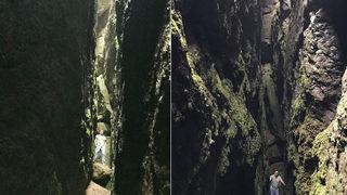 Sakarya’daki saklı kanyon ilk kez görüntülendi