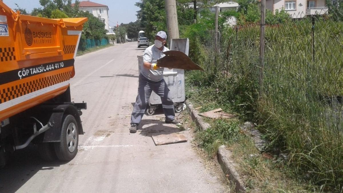 Başiskele&rsquo;de bayram temizliği başladı