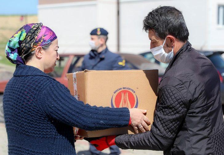 Sincan’da kısıtlama günlerinde ekipler çalışmalarına tam gaz devam ediyor G2