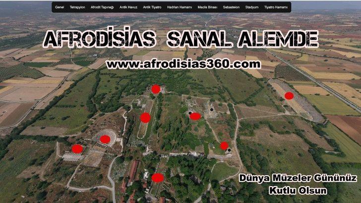 Afrodisias Antik Kenti sanal alemde G3