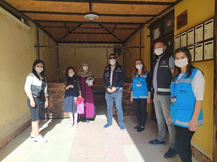 Engelli öğrencilere moral ziyareti G4