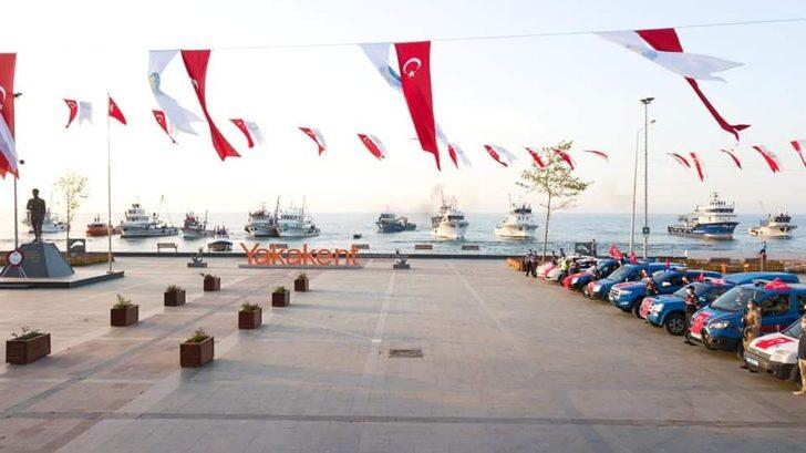 Balıkçılar ve dalgıçlar kutlamalara renk kattı G3