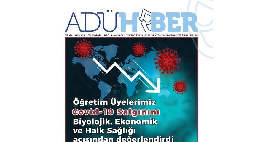 AD&Uuml; Haber Dergisi, Kovid-19 g&uuml;ndemini &ouml;zel sayı yaptı