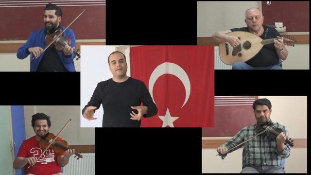 Nazilli Belediyesi TSM Korosu’na vatandaşlardan tam not