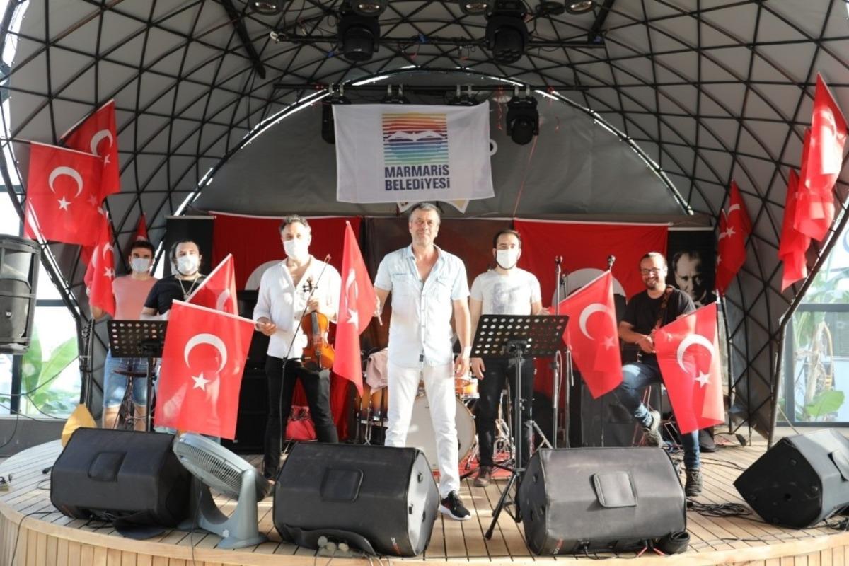 Online konser Marmaris&rsquo;i coşturdu