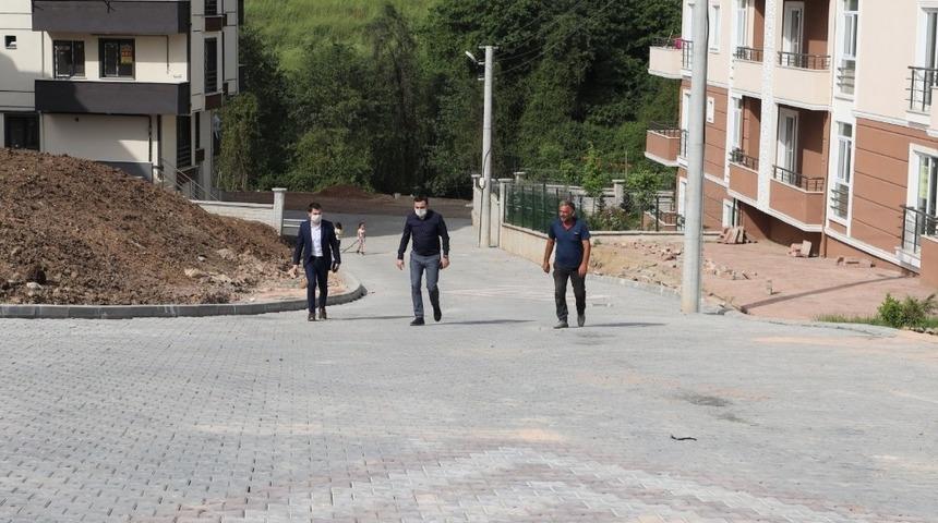 Başkan &Ouml;zl&uuml; &ccedil;alışmaları yerinde inceledi