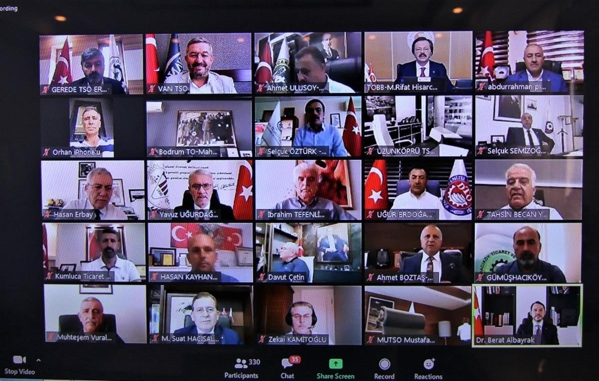 Başkan Takva sorunları Bakan Albayrak&rsquo;a iletti