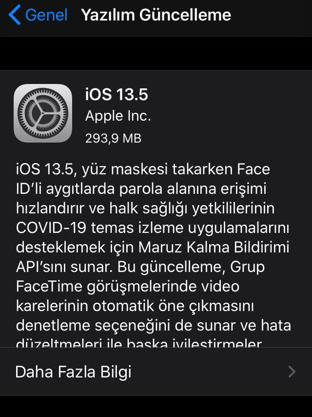 iOS 13.5 yayınlandı-1