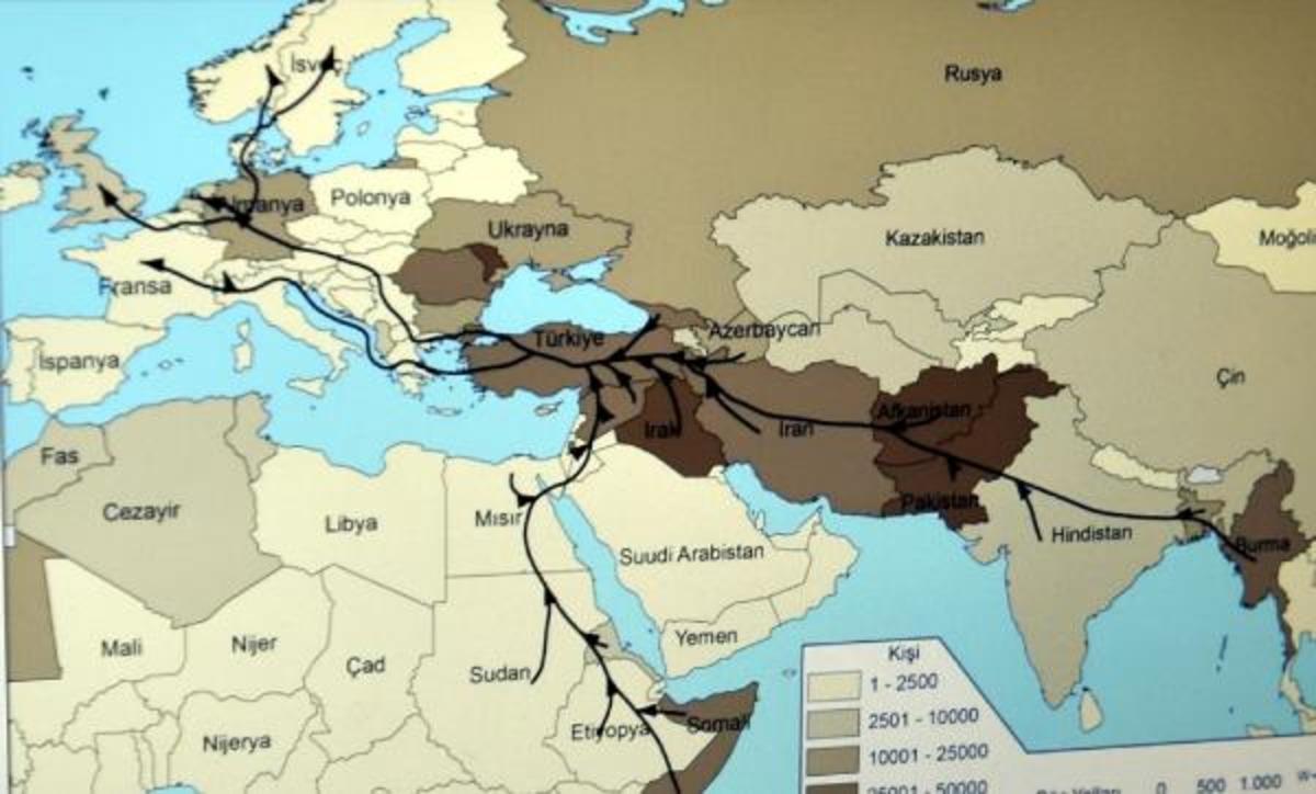 Koronavir&uuml;s s&uuml;recinde ka&ccedil;ak g&ouml;&ccedil;men sayısında rekor d&uuml;ş&uuml;ş yaşandı