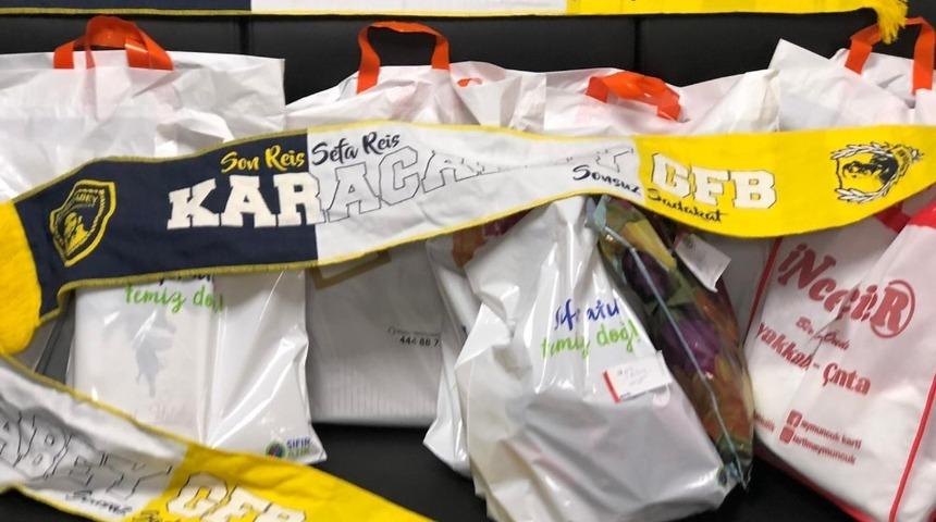 Karacabey Gen&ccedil; Fenerbah&ccedil;eliler 70 &ccedil;ocuğu giydirdi