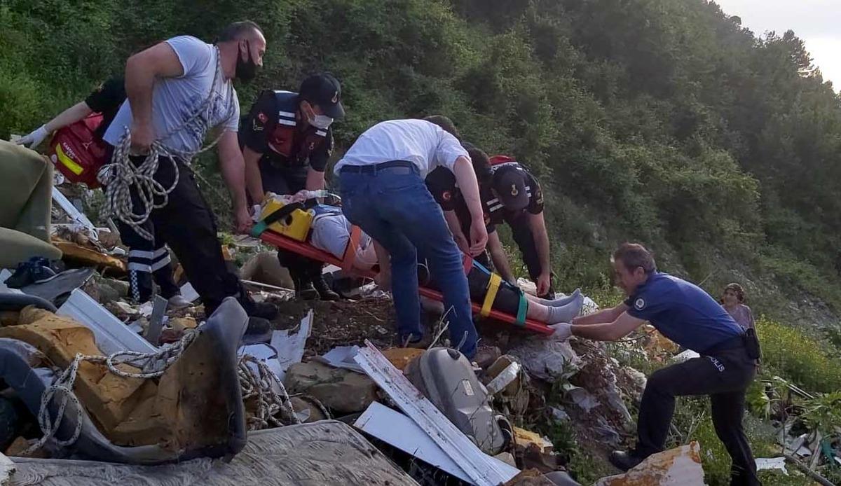 Kastamonu'da korkun&ccedil; olay! Fotoğraf &ccedil;ektirirken u&ccedil;uruma d&uuml;şt&uuml;