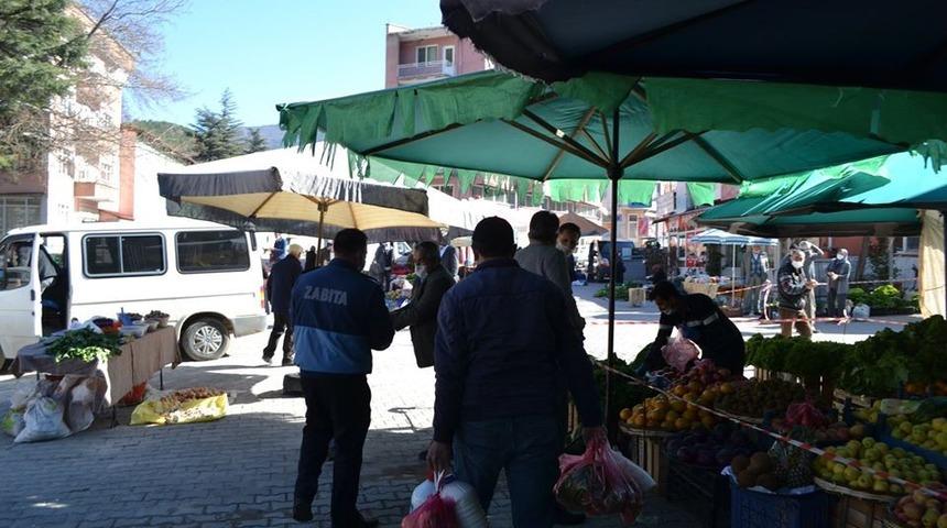 Şaphane&rsquo;de bu hafta pazar kurulmayacak