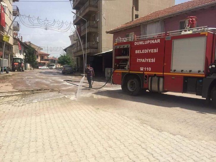 İlçenin tüm sokakları dezenfekte edildi G3
