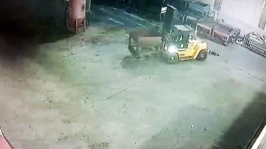 Ölüm anı an be an kameralara yansıdı