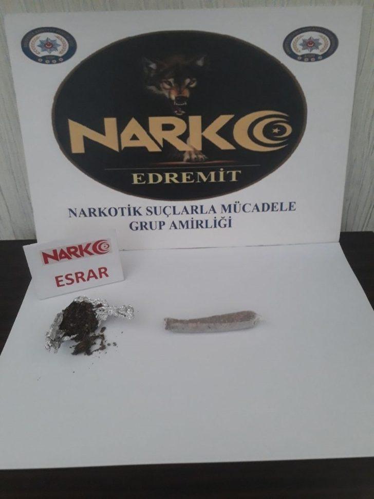 Balıkesir polisinden uyuşturucu tacirlerine operasyon G4