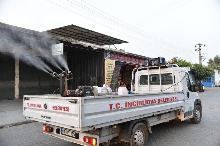 Belediye Ege türküleriyle İncirliova’yı ilaçlıyor G2