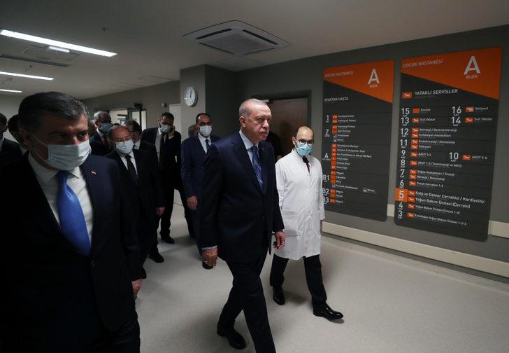 Cumhurbaşkanı Erdoğan'dan Başakşehir Çam ve Sakura Şehir Hastanesi açılışında önemli açıklamalar G1
