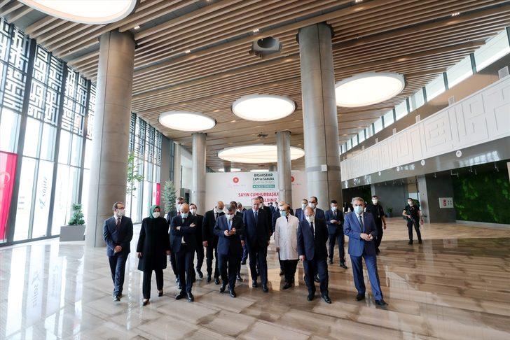 Cumhurbaşkanı Erdoğan'dan Başakşehir Çam ve Sakura Şehir Hastanesi açılışında önemli açıklamalar G5