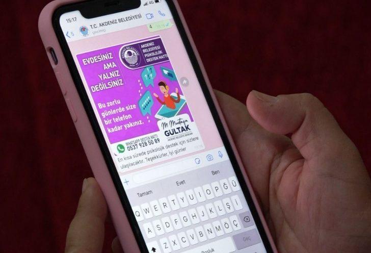 Akdeniz Belediyesi, whatsapp destek hattı kurdu G1