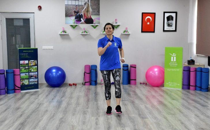 Görüntülü pilates ve aerobik dersleri sürüyor G1