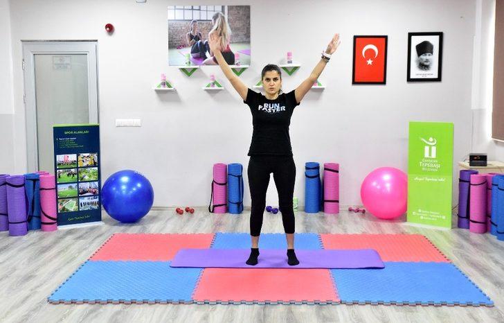 Görüntülü pilates ve aerobik dersleri sürüyor G3