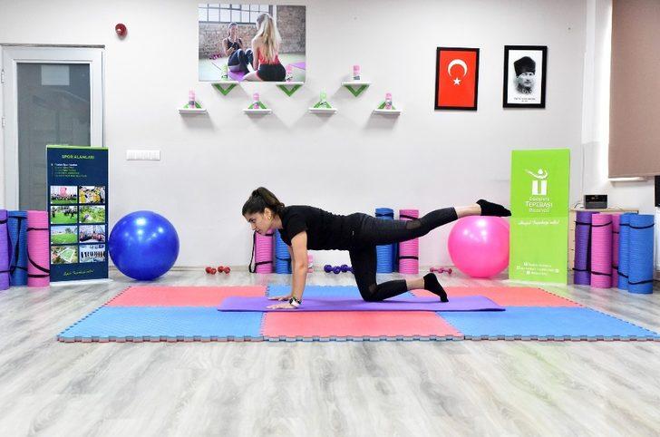 Görüntülü pilates ve aerobik dersleri sürüyor G4