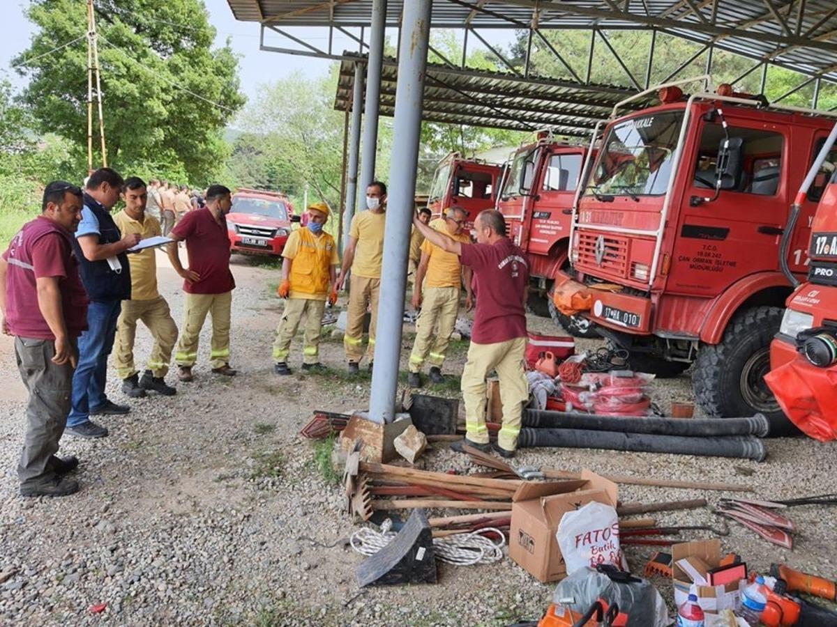 Orman yangınları ile m&uuml;cadele hazırlıkları devam ediyor
