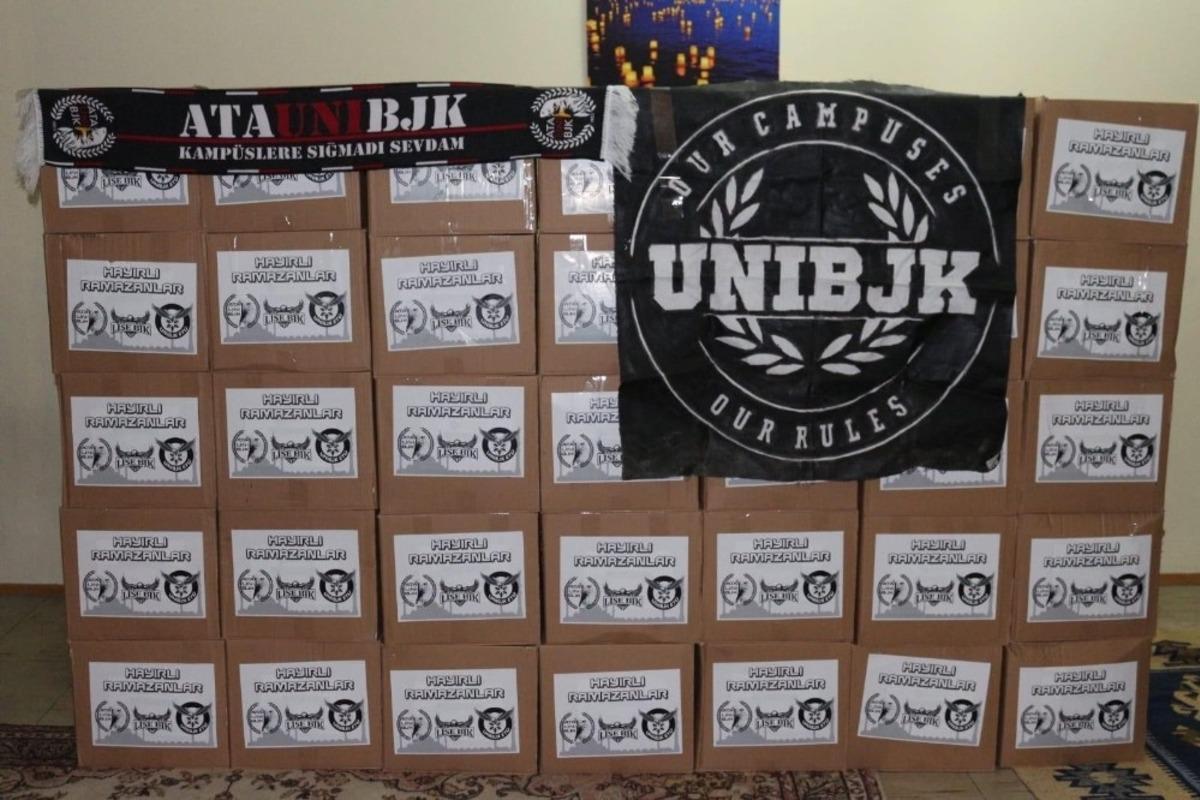 Beşiktaşlılardan &ouml;rnek dayanışma