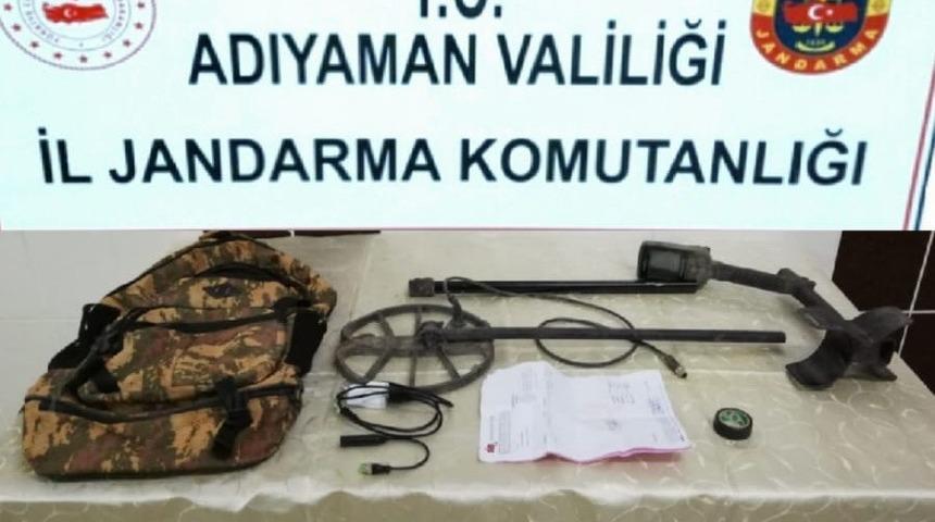 Ka&ccedil;ak kazı yapan şahıslar yakalandı