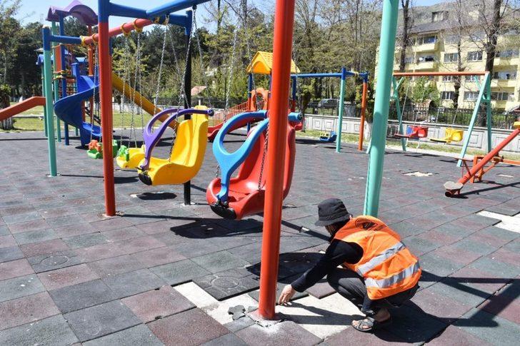 Tatvan’daki parklar yenileniyor G4