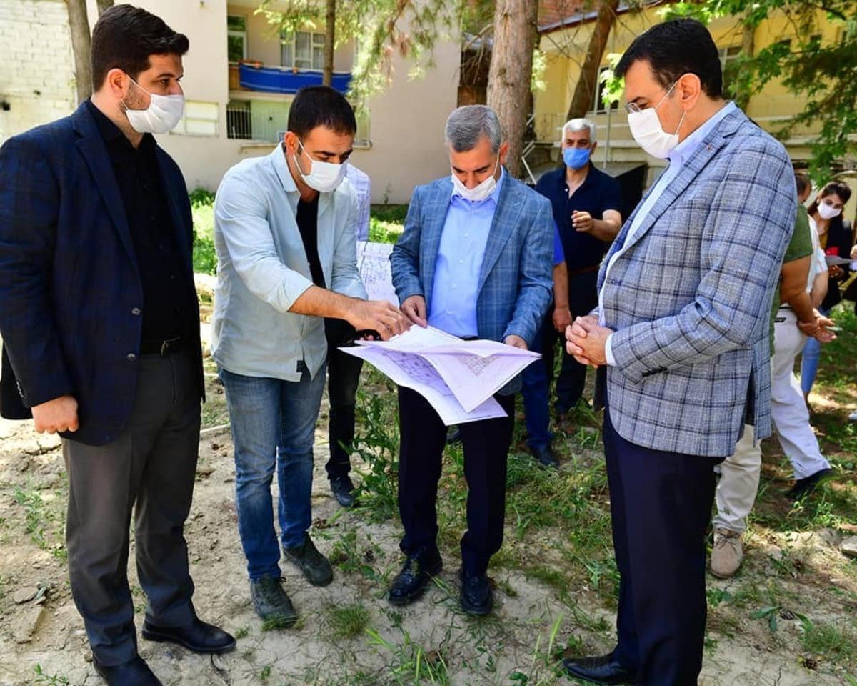 G&uuml;nd&uuml;zbey sosyal tesis projesinin yapımı başladı