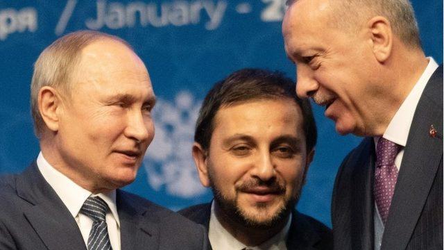 Putin ile Erdoğan, Ocak 2020'de bir araya gelmişti.