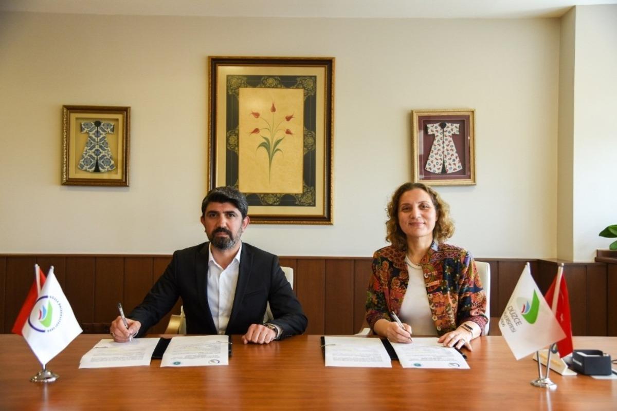 D&uuml;zce &Uuml;niversitesi&rsquo;nden b&ouml;lge &ccedil;ift&ccedil;ilerine m&uuml;jde