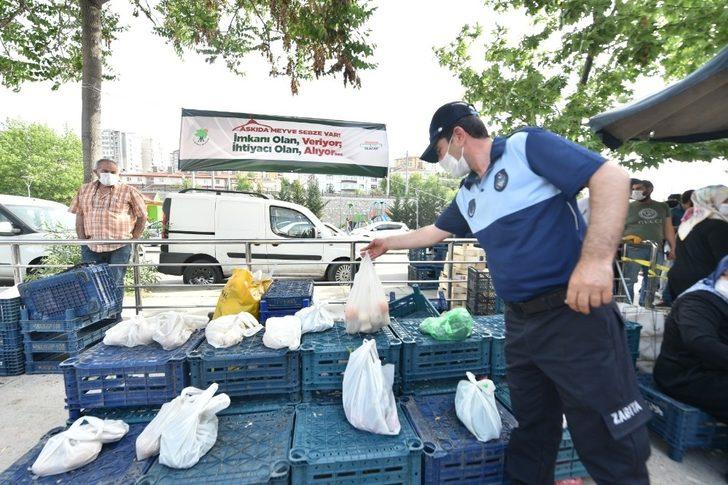 Mamak Belediyesinden askıda yiyecek uygulaması G5