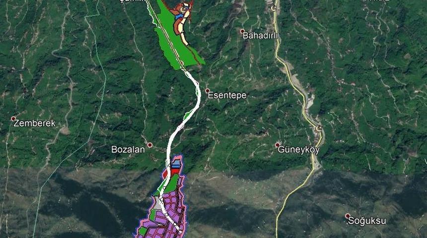 Vakfıkebir Organize Sanayi B&ouml;lgesine ulaşım sağlayacak yolun s&ouml;zleşmesi imzalandı