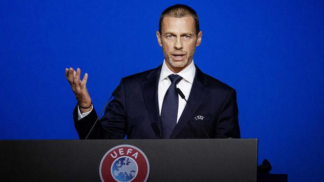 UEFA Başkanı Aleksander Ceferin iddialı konuştu