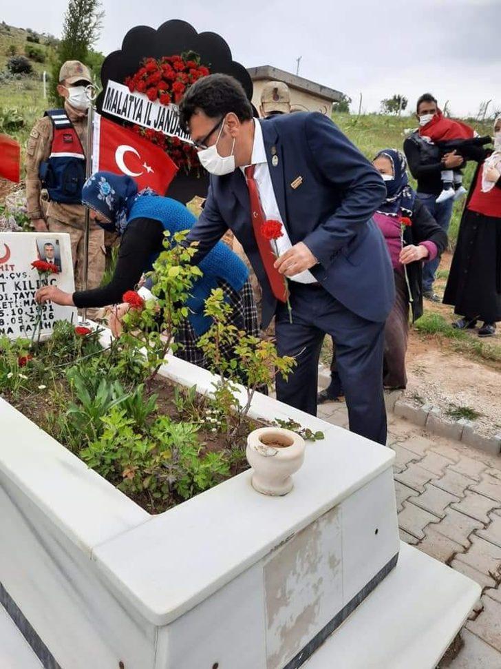 Şehit mezarlarına jandarma eli değdi G3