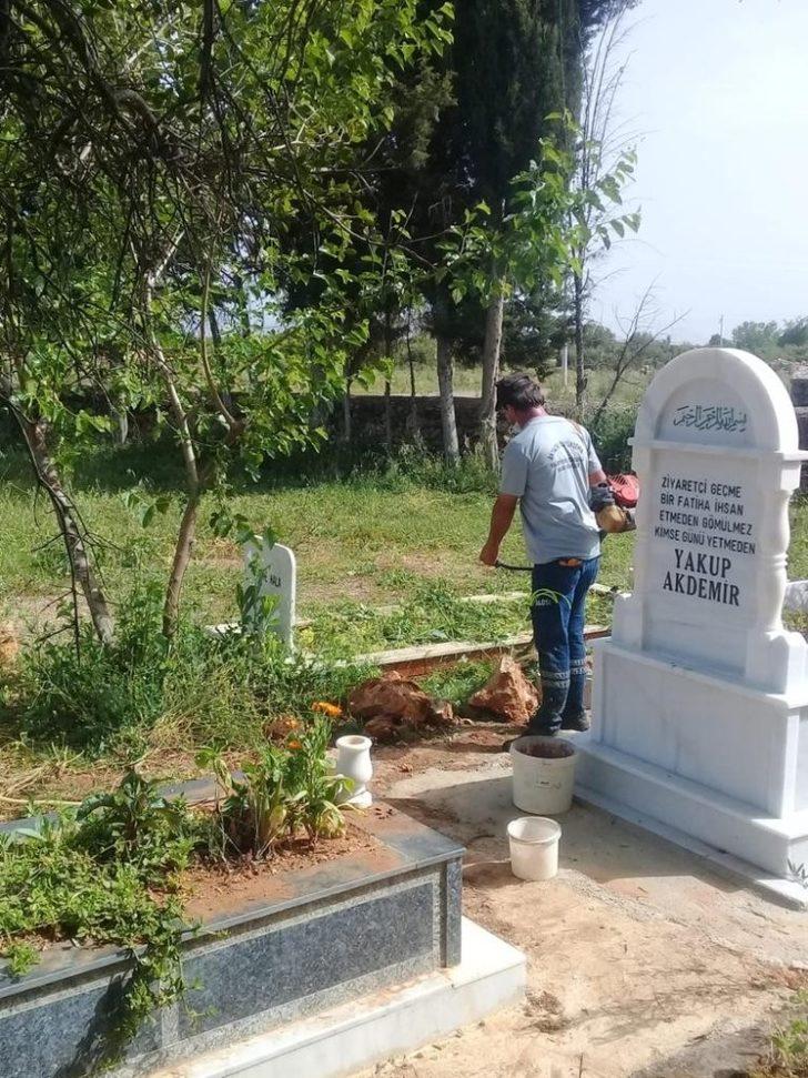 Mezarlıklarda bayram temizliği G4