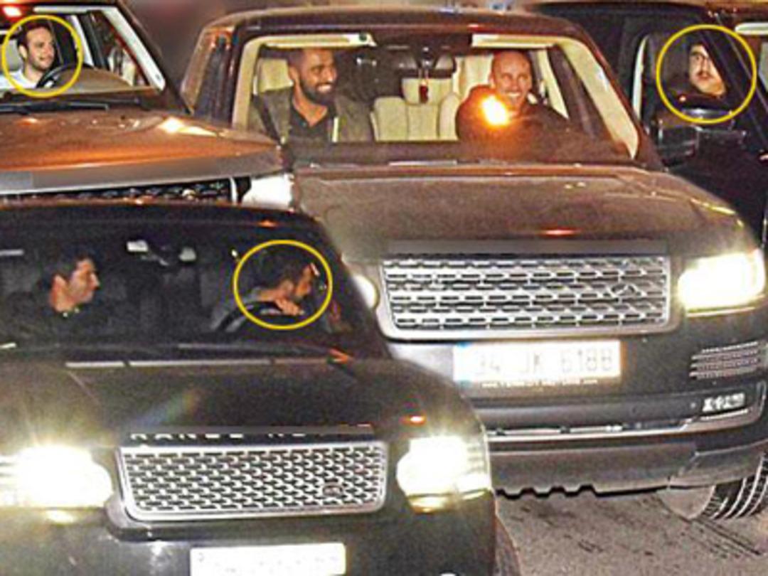 Murat Boz, Eser Yenenler, İbrahim B&uuml;y&uuml;kak, Oğuzhan Ko&ccedil; ve G&ouml;khan Ş&uuml;k&uuml;r'&uuml;n cipleri yarıştı