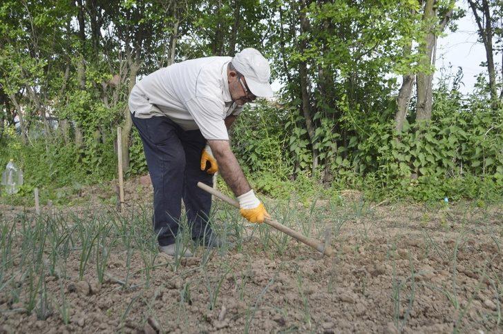 Antrenörler virüs günlerini bahçede değerlendirdiler G3